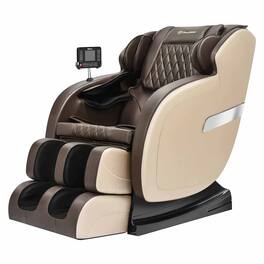 Essen Blissed - Favor-05 Full Body Zero Gravity with Shiatsu Massage Chair - Khaki