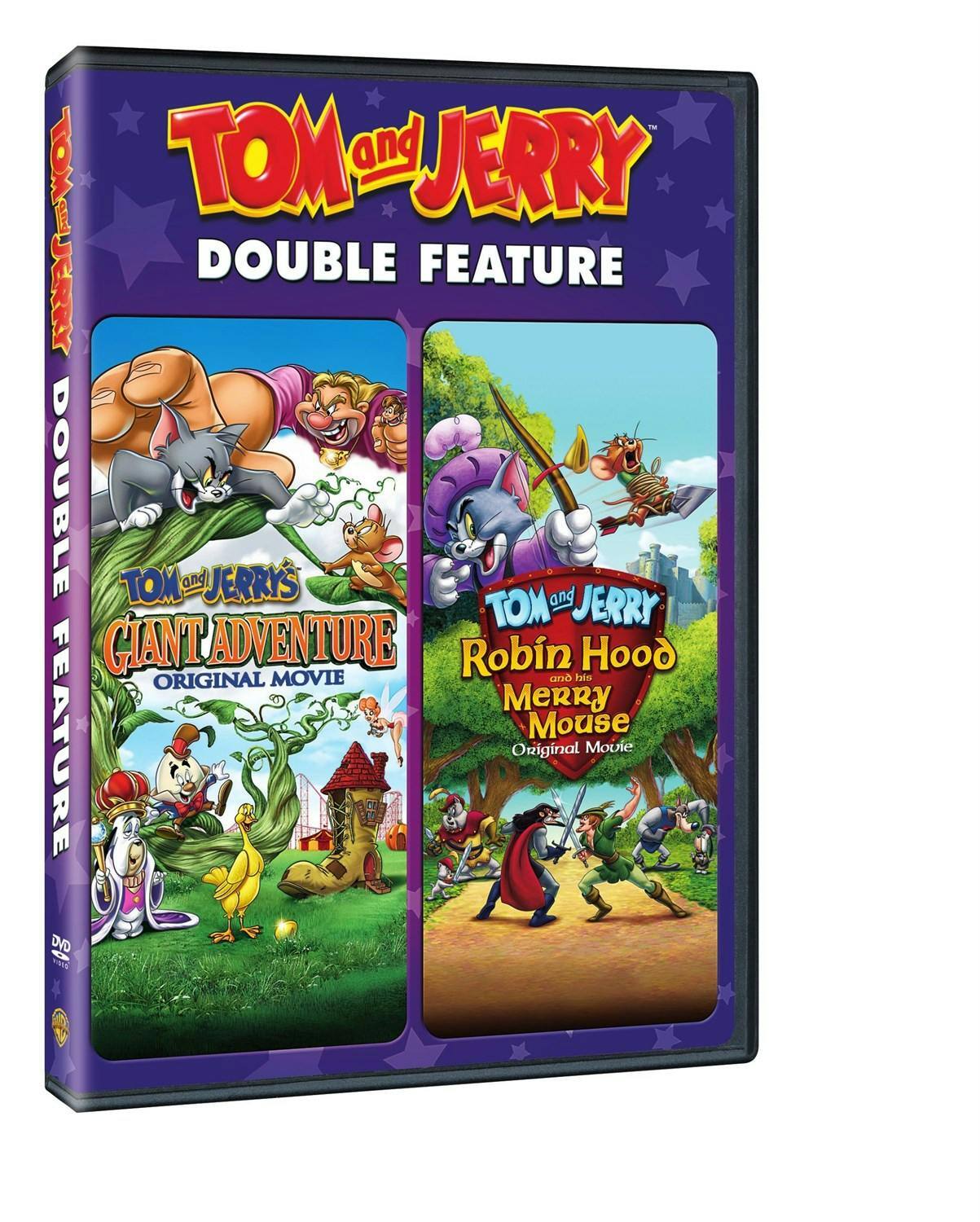 Angle. Tom and Jerry: Giant Adventure / Robin Hood and His Merry Mouse (DVD Double Feature) [DVD].
