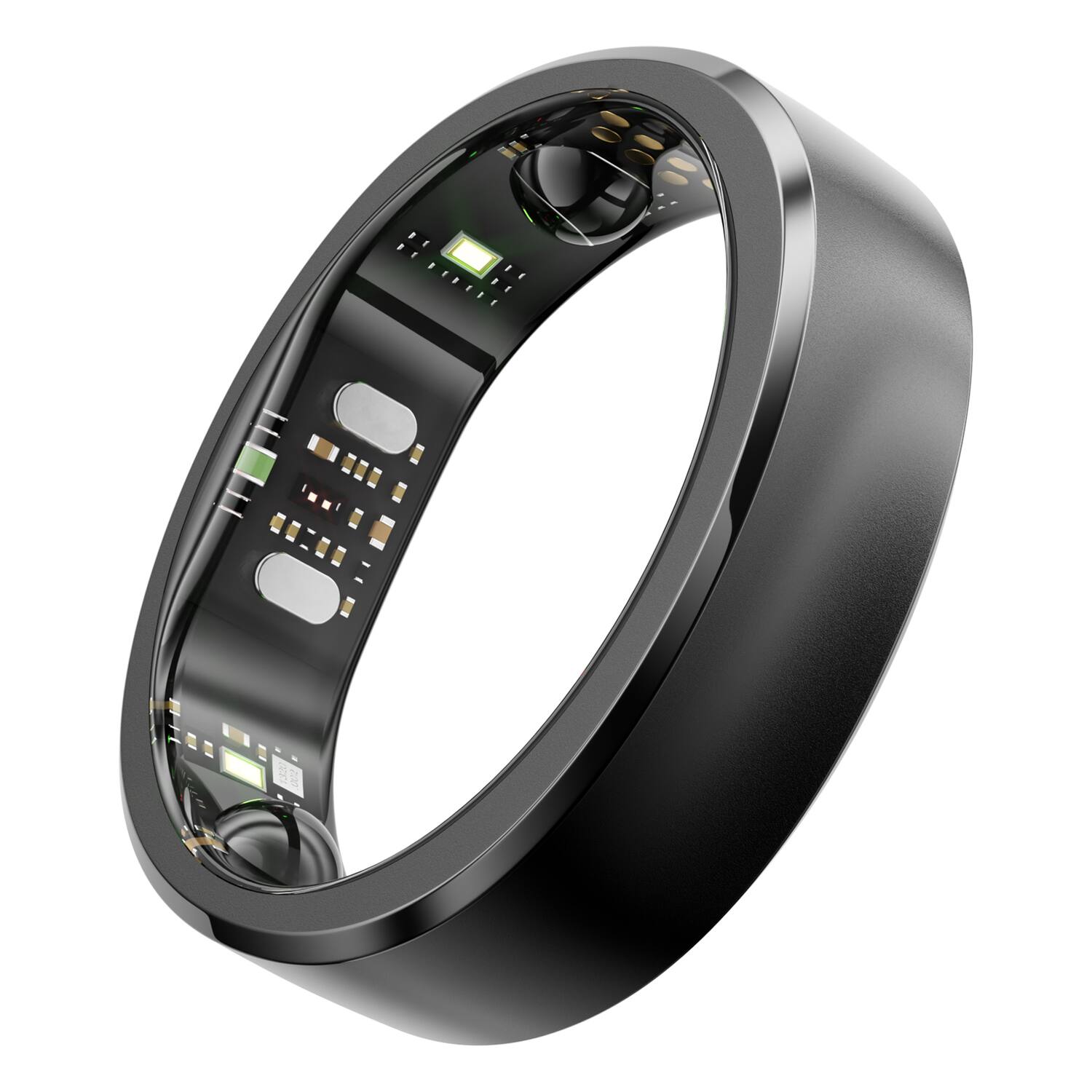 RINGCONN - Gen 3 Smart Ring, Vascular Health Insights, Vibration Alerts, Sleep Apnea Monitoring, Charging Case - Matte Black - (2026) price history on PriceWatchPro