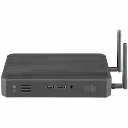 LG - CQ601N-6P Thin Client - Intel Pentium N6005 Quad-core (4 Core) 2 GHz - 8 GB RAM - 16 GB Flash - Gigabit Ethernet - Black