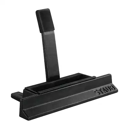 Front. Staub - Staub Cast Iron Lid Holder - Black - Black.
