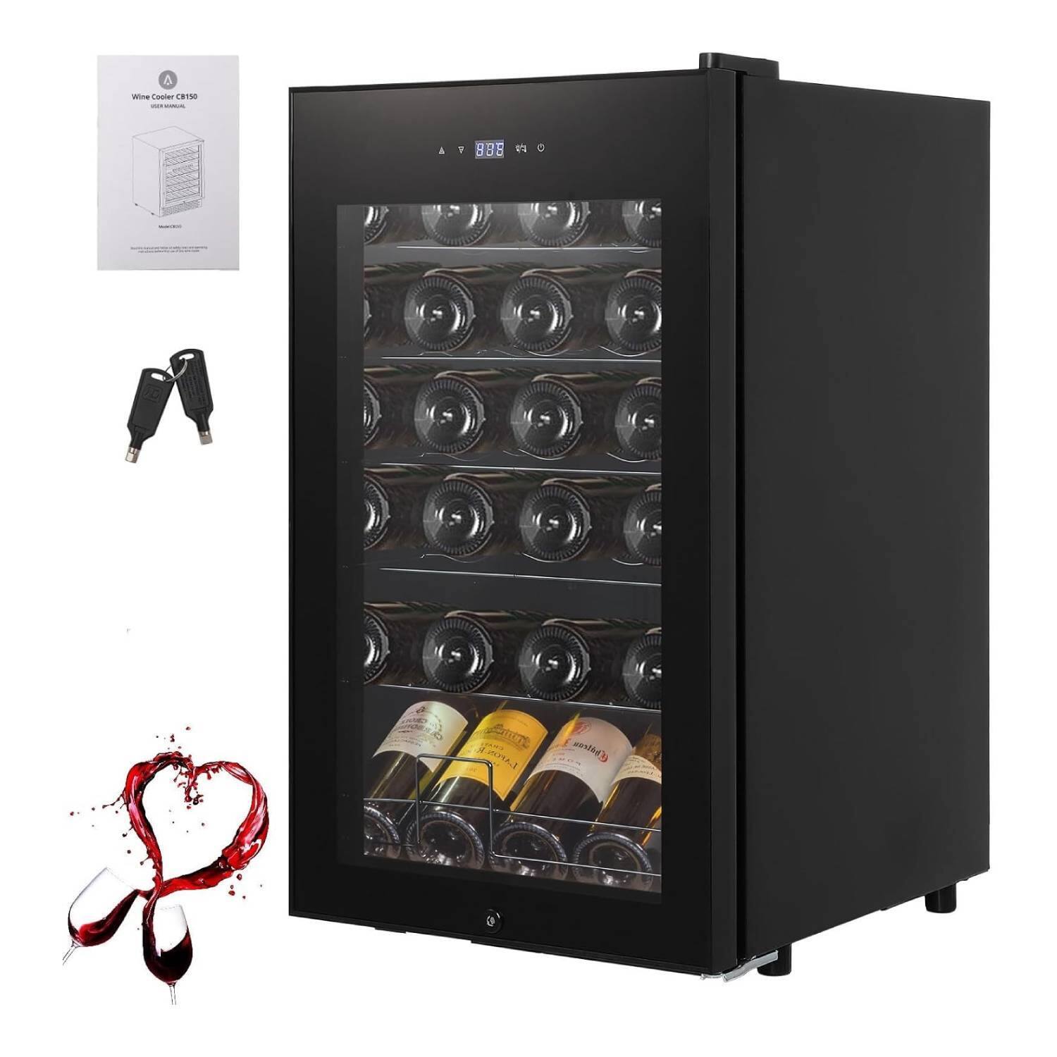 A Wine Cooler - Wine Cooler CR150  
USER MANUAL  
&  
888  
AT 1HO  
aenhg