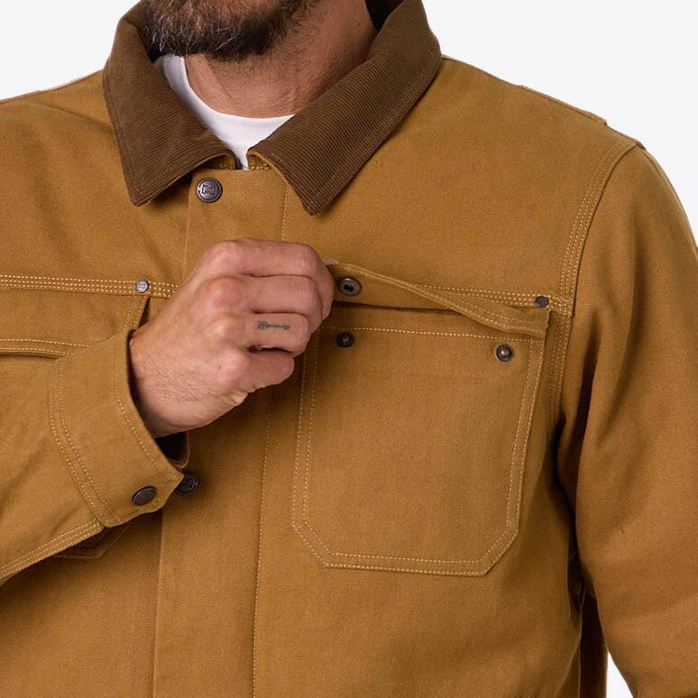 Alt View 7. Mobile Warming - Men's Ranch Heated Jacket - Tan.