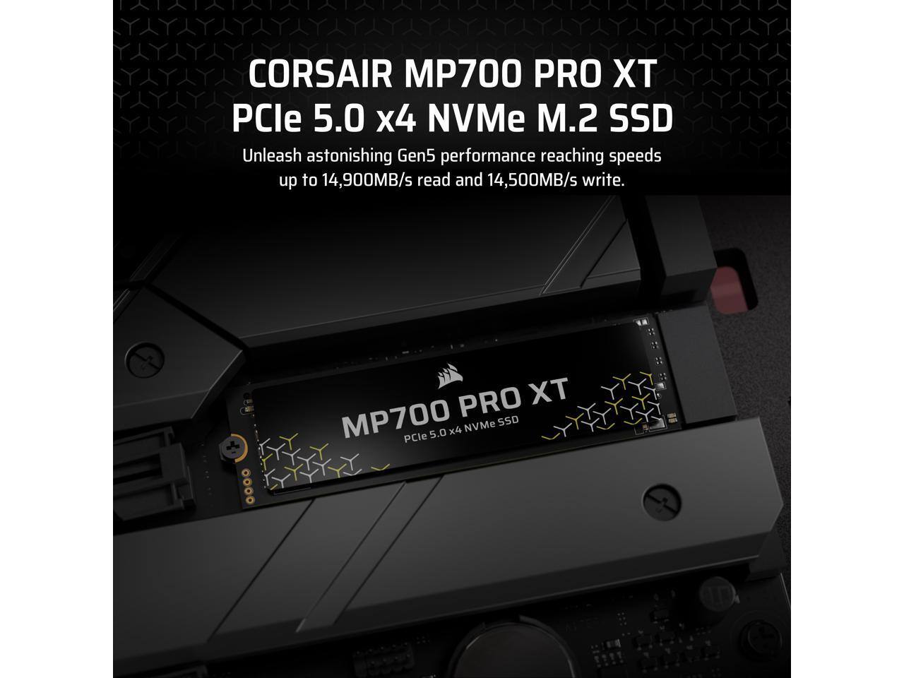 Corsair MP700 PRO XT 4TB PCIe 5.0 NVMe M.2 SSD - Thumbnail 5