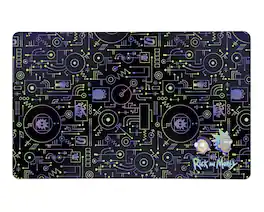 Trend Setters - Rick and Morty (Circuit) Desk Mat - Multicolor