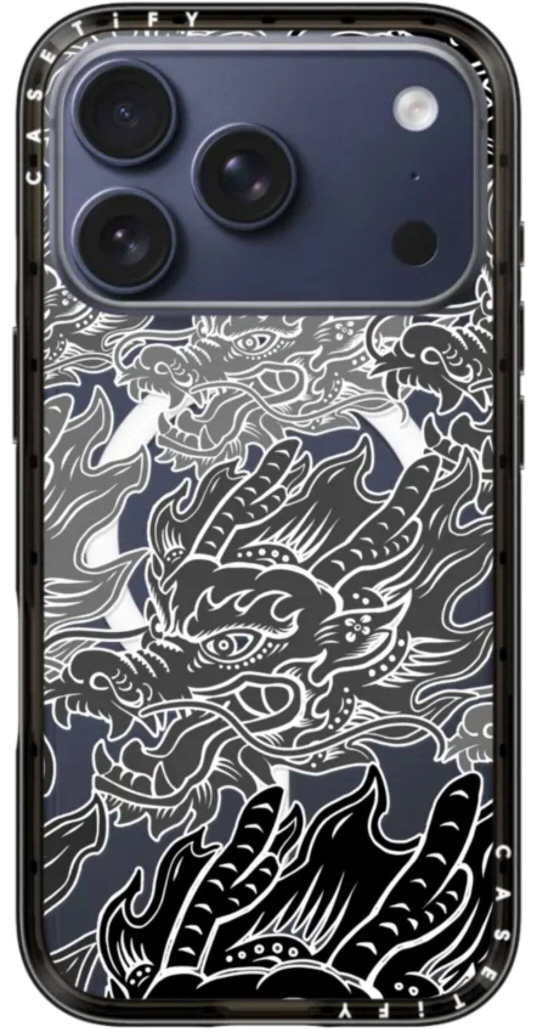 CASETiFY Apple iPhone 17 Pro Compact Case (Impact Lite) Dragon CTF