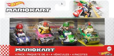 Hot Wheels Mario Kart baanset assortiment 4 verschillende banen met Mario Kart schaal van 1:64 voertuigen en nemesis van videogame cadeau voor kinderen van 3 jaar en ouder, GFY47 : Hot Wheels Hot Wheels Mario Kart baanset assortiment 4 verschillende banen met Mario Kart schaal van 1:64 voertuigen en nemesis van videogame cadeau voor kinderen van 3 jaar en ouder, GFY47 : Hot Wheels