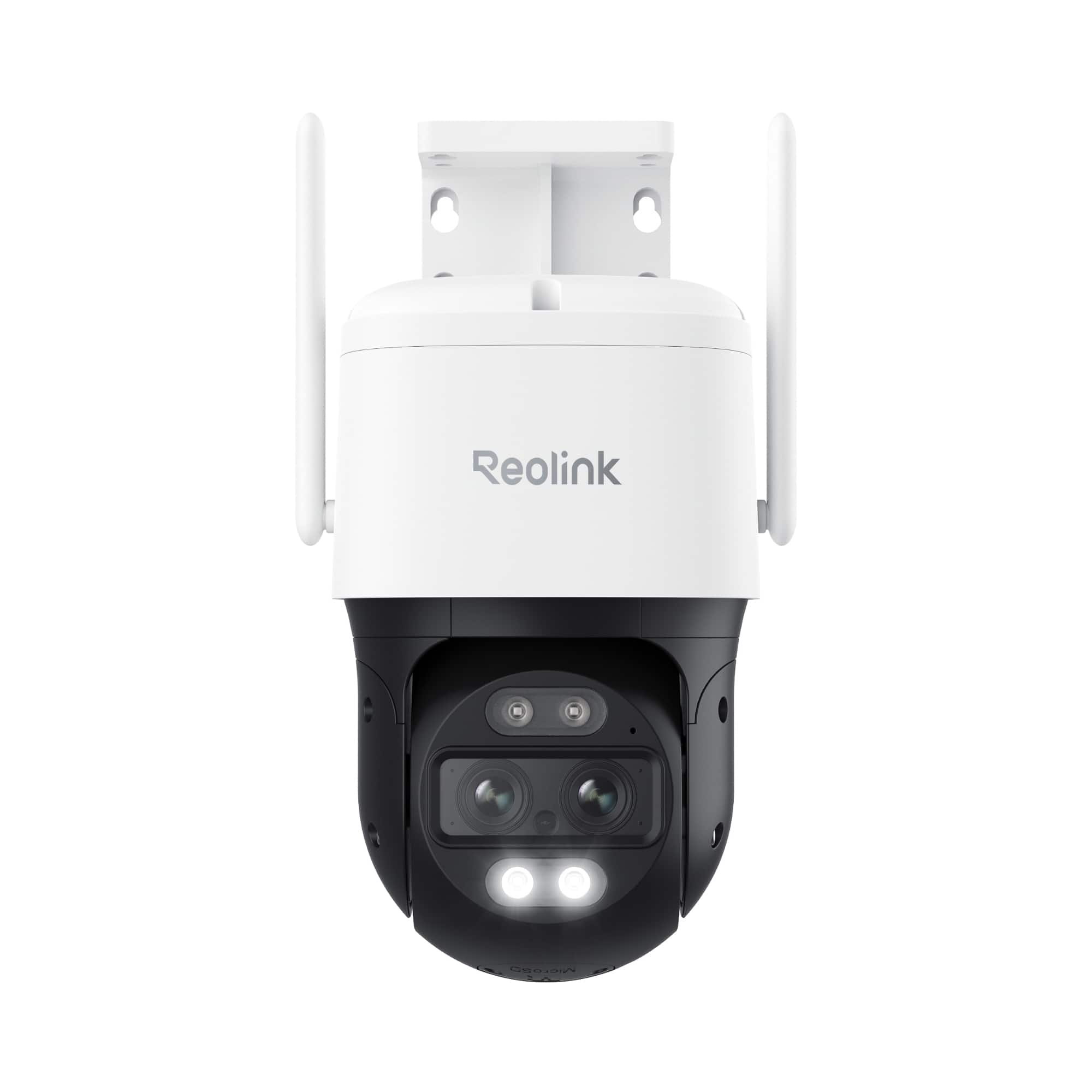 Reolink - TrackMix WiFi 4K 8MP PTZ Dual-Lens Security Camera,Auto-Track Pan&Tilt 6×Hybrid Zoom Smart Detection 2-way Audio - White