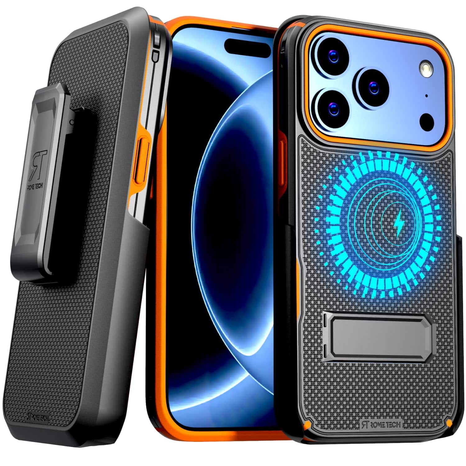 Black & Orange