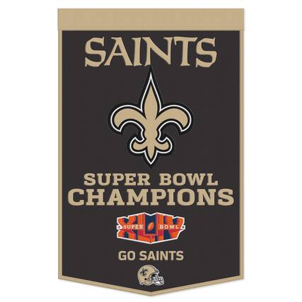 SAINTS
SUPER BOWL CHAMPIONS
GO SAINTS
