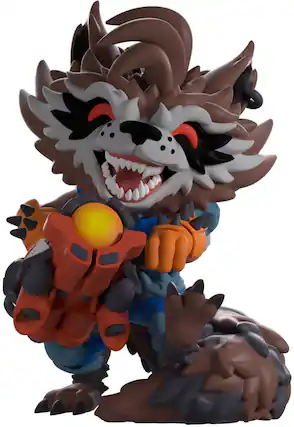 Front. Youtooz - Youtooz - Marvel Rivals - #31 Rocket Raccoon Vinyl Figure - COLLECTIBLES - Multicolor.