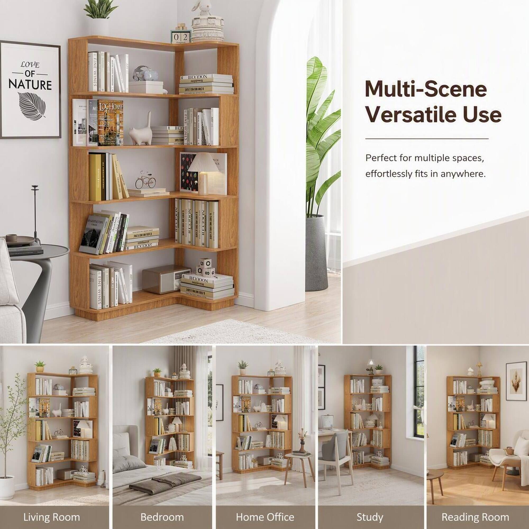 LOVE OF NATURE

LOGHOW

Multi-Scene Versatile Use
Perfect for multiple spaces, effortlessly fits in anywhere.

Living Room
Bedroom
Home Office
Study
Reading Room