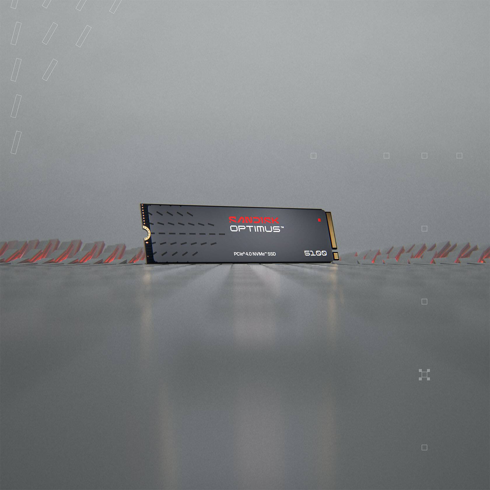 SANDISK OPTIMUS POe4.0NVMe" 15 100 5100