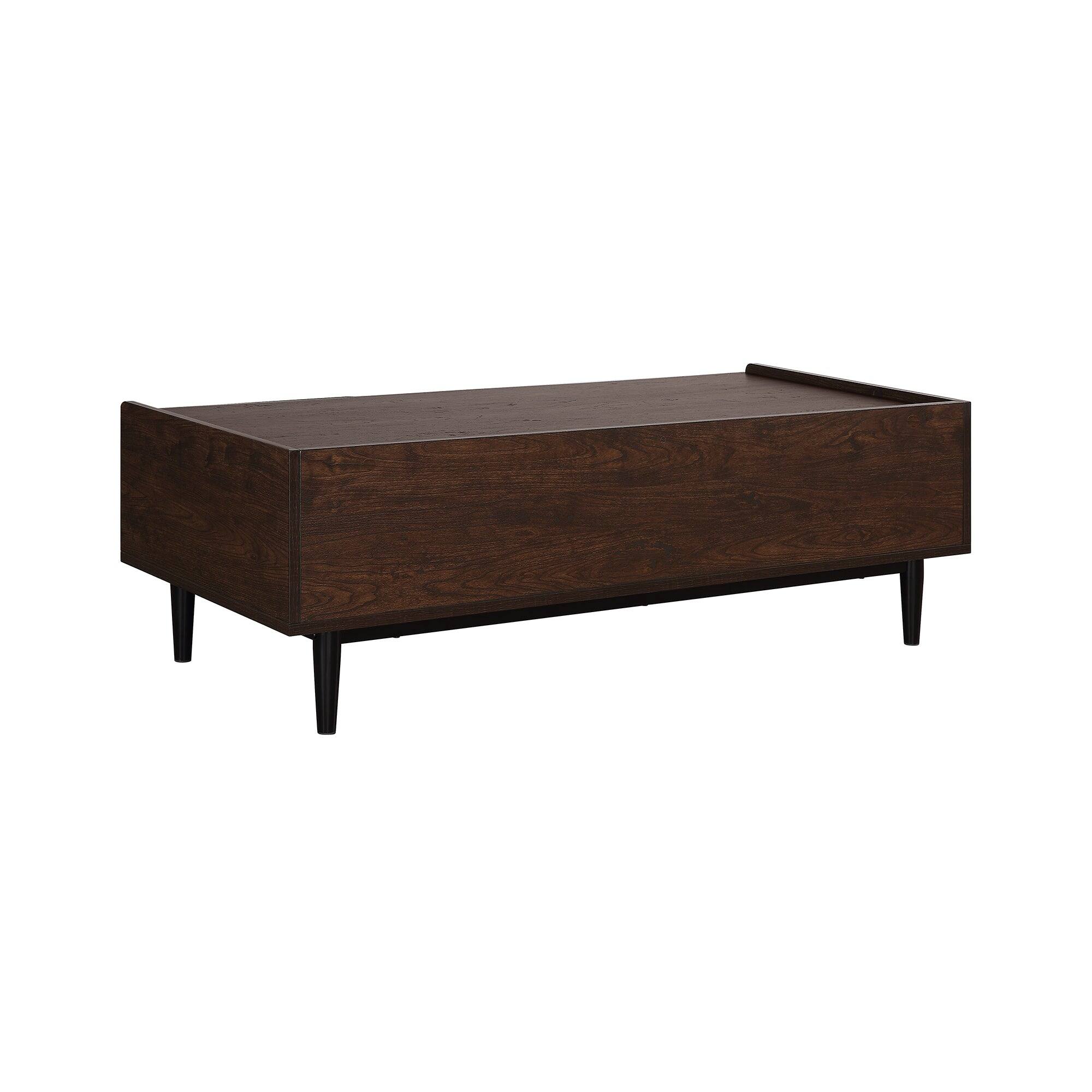 Alt View 4. Manhattan Comfort - Duane Mid-Century Modern 47" Coffee Table - Navy Blue.