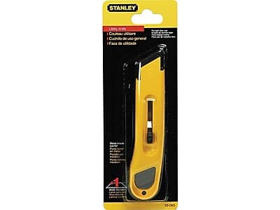 STANLEY Utility Knife  
1 Couteau utilitaire  
1 Cuchillo de uso general  
1 Faca de utilidade  

18-065