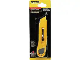 Stanley - Utility Retractable Box Cutter, (10-065) - Yellow