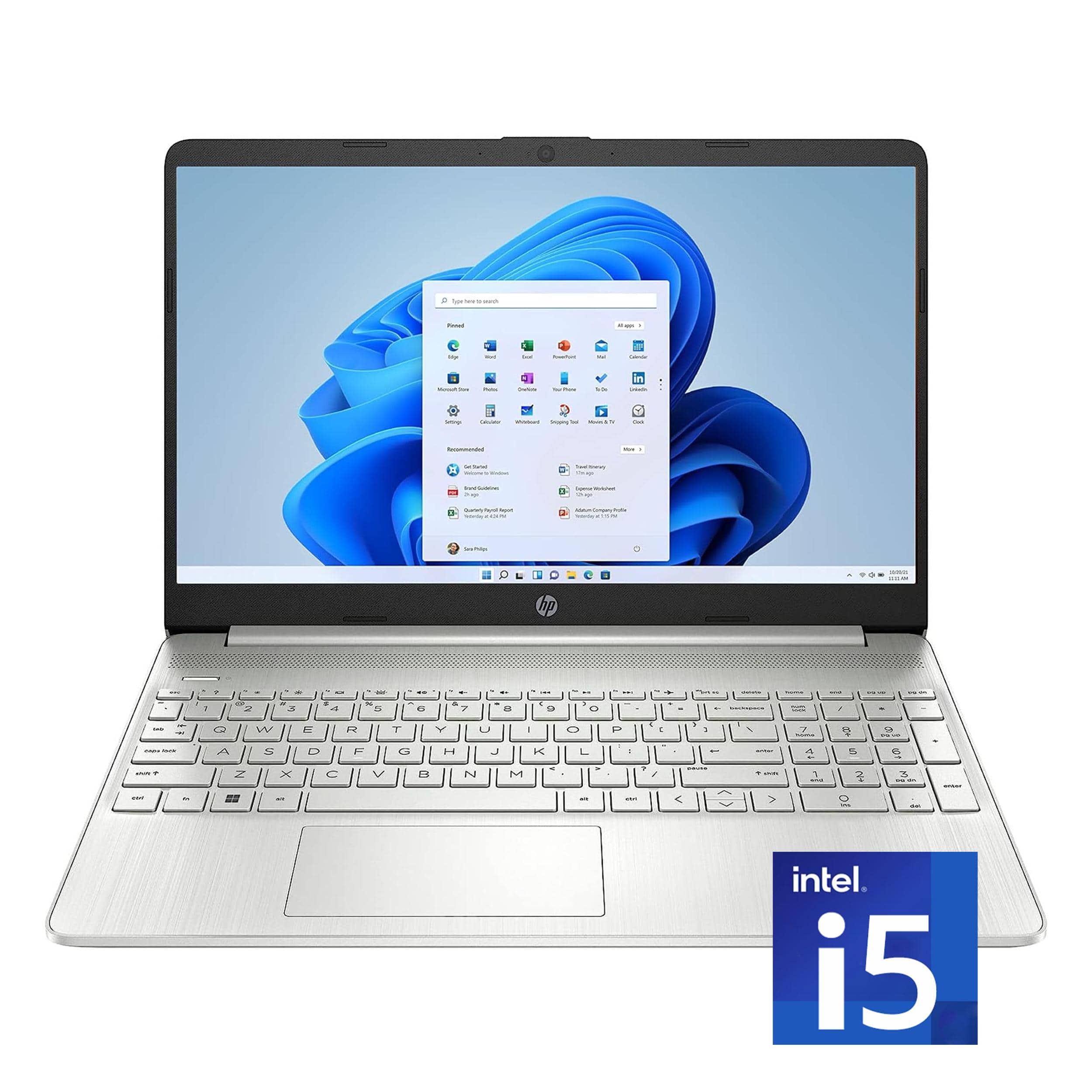 HP - 15-dy2795wm 6M0Z7UA 15.6" FHD Screen Laptop, Intel Core i5-1135G7, 32GB RAM, 1TB SSD, Windows 11 Home - Natural Silver