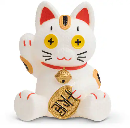 Front. Handmade by Robots - Handmade by Robots - Beckoning Cat - Luck #499 - COLLECTIBLES - Multicolor.