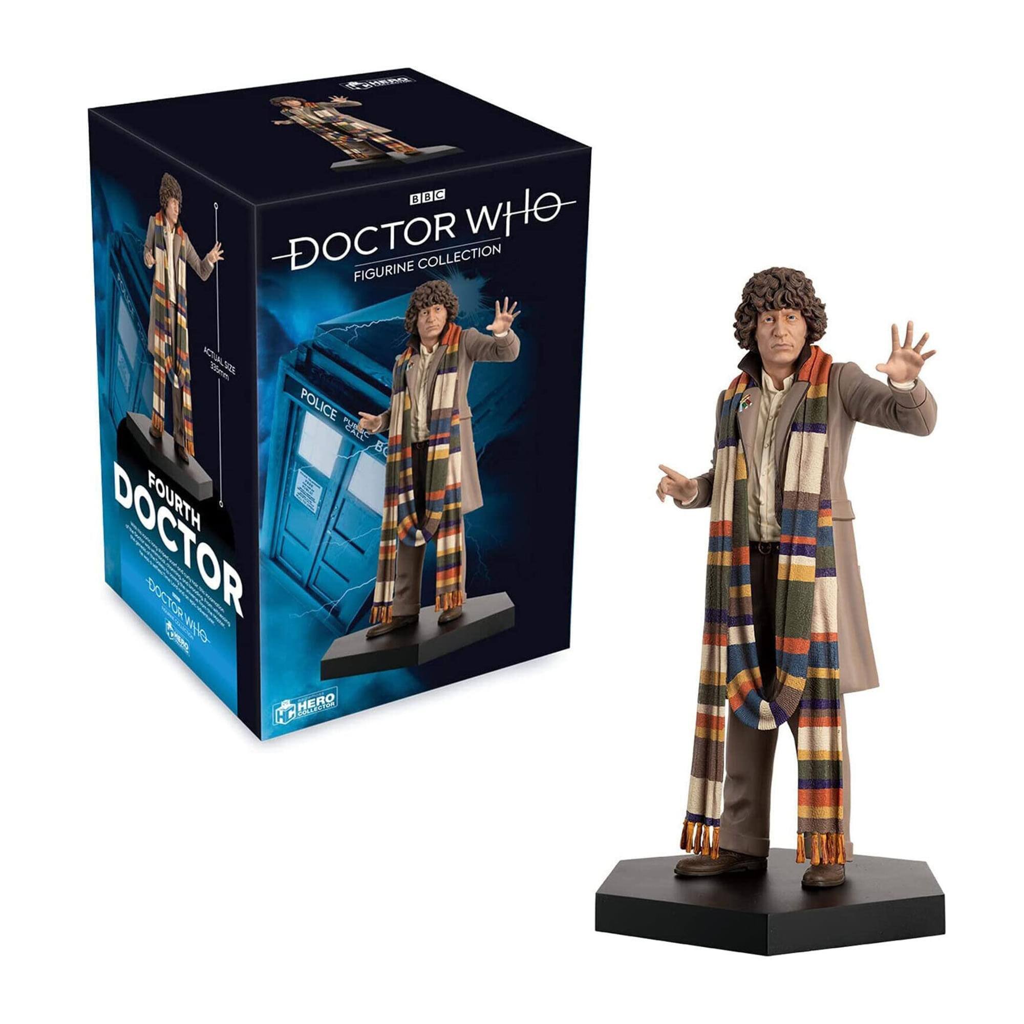 3 a R C DOCTOR WHO COLLECTION FIGURINE VONA Bes POLICE BOX FOURTH DOCTOR DOCTOR WHO FIGURINE COLLECTION