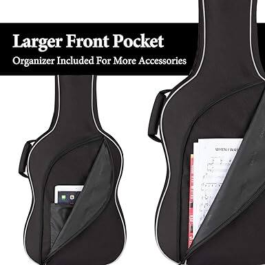 Larger Front Pocket  
Organizer Included For More Accessories