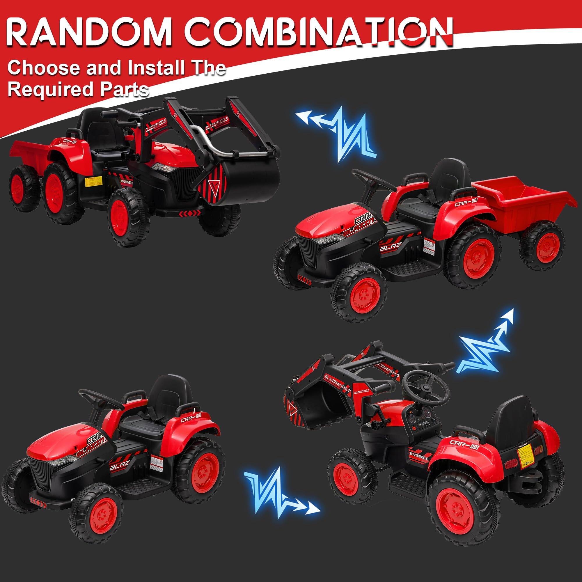 RANDOM COMBINATION  
Choose and Install The Required Parts