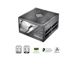 ASRock - Steel Legend SL-850P 850W 80+G Full Mod ATX3.1/PCIe5.1 Dual Color 12V-2x6 10Y Warranty
