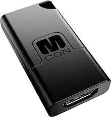 Front. OhSnap - MCON Key Cast Stick with 4k @60Hz HDMI Video Display for Univeral Phones with USB-C Port - Black.