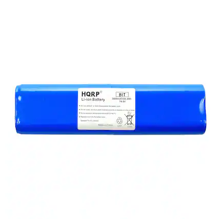 3 HQRP BIT Li-ion Battery 3000mAh/44.4Wh 14.8V
- Do not attempt to open, disassemble or dispose of in fire or water.
- Do not crush, puncture, short-circuit or dispose of in fire or water.
- Do not expose to temperature above 60°C (140°F).
- Replace only with the battery pack designed for this product.
Made in China