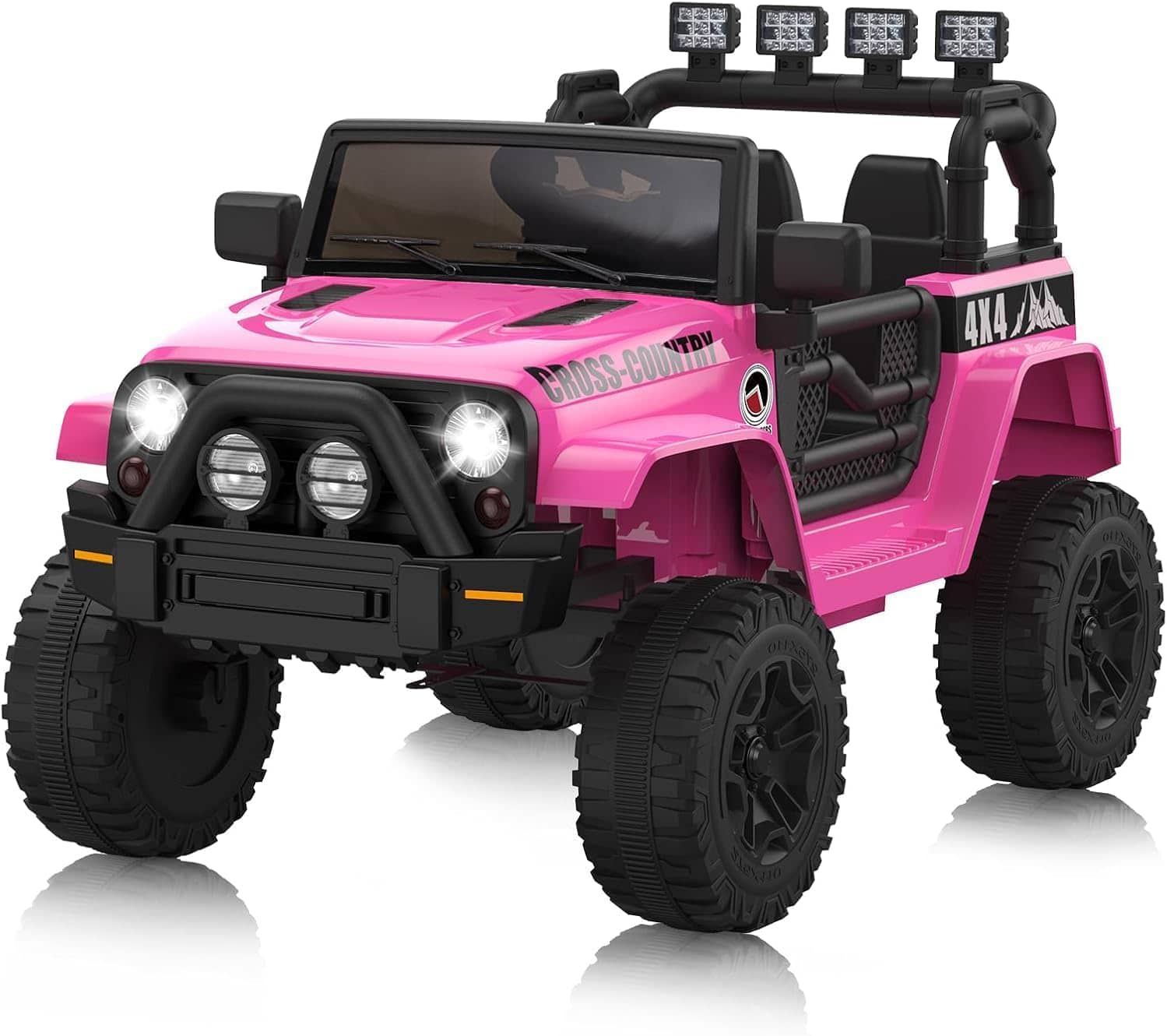 Homhougo - 12V Kids Electric Ride-On Truck Featuring a One-Button Start, Dual Doors, Remote Control Functionality price history on PriceWatchPro