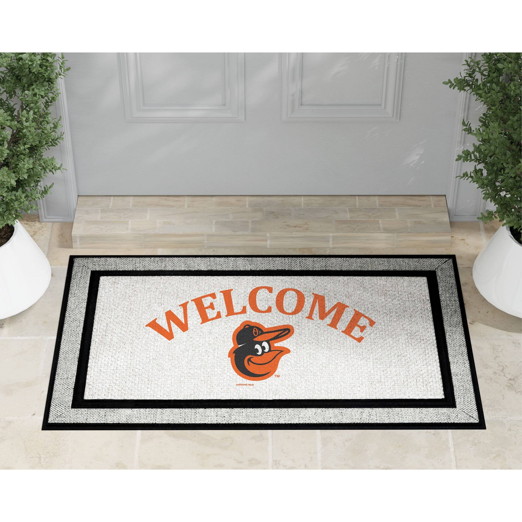 Alt View 1. Jardine - Baltimore Orioles 18" x 30" Welcome Doormat - Multicolor.