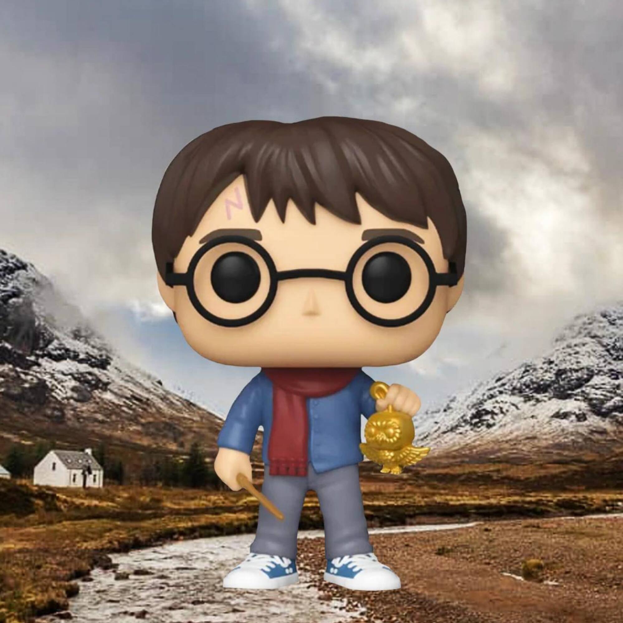Angle. Funko - Funko Pop! Harry Potter - Holiday Harry - Multicolor.