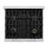 Alt View 1. ZLINE - ZLINE Autograph 30 in. Select Dual Fuel Satin Steel Range w/ White & Black Accents (HDRSZ-WM-30-MB) - White Matte.