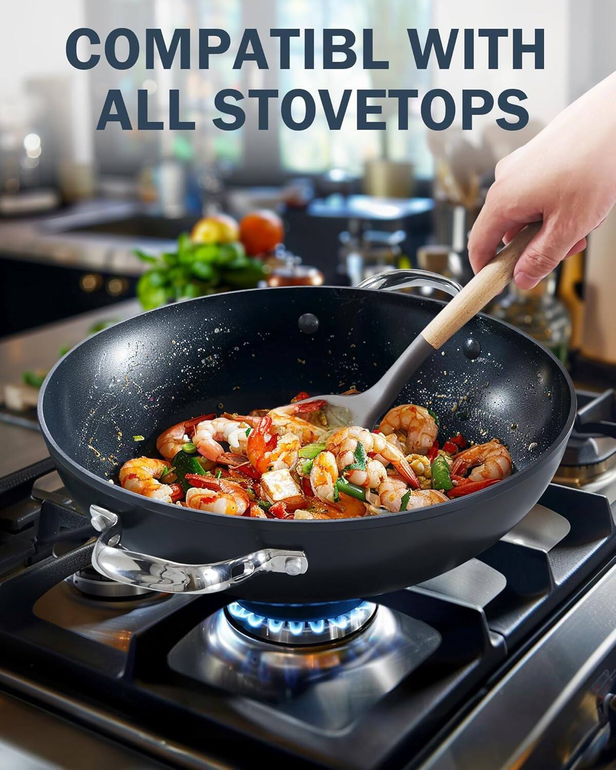 COMPATIBLE WITH ALL STOVETOPS