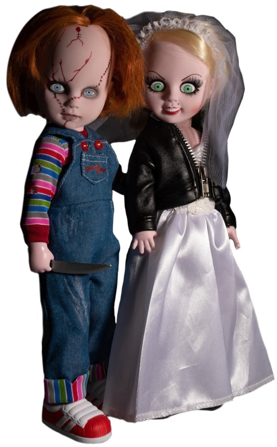 PopMarket - Mezco - Bride of Chucky - LDD Presents - Chucky and Tiffany Box Set - COLLECTABLES - Multicolor