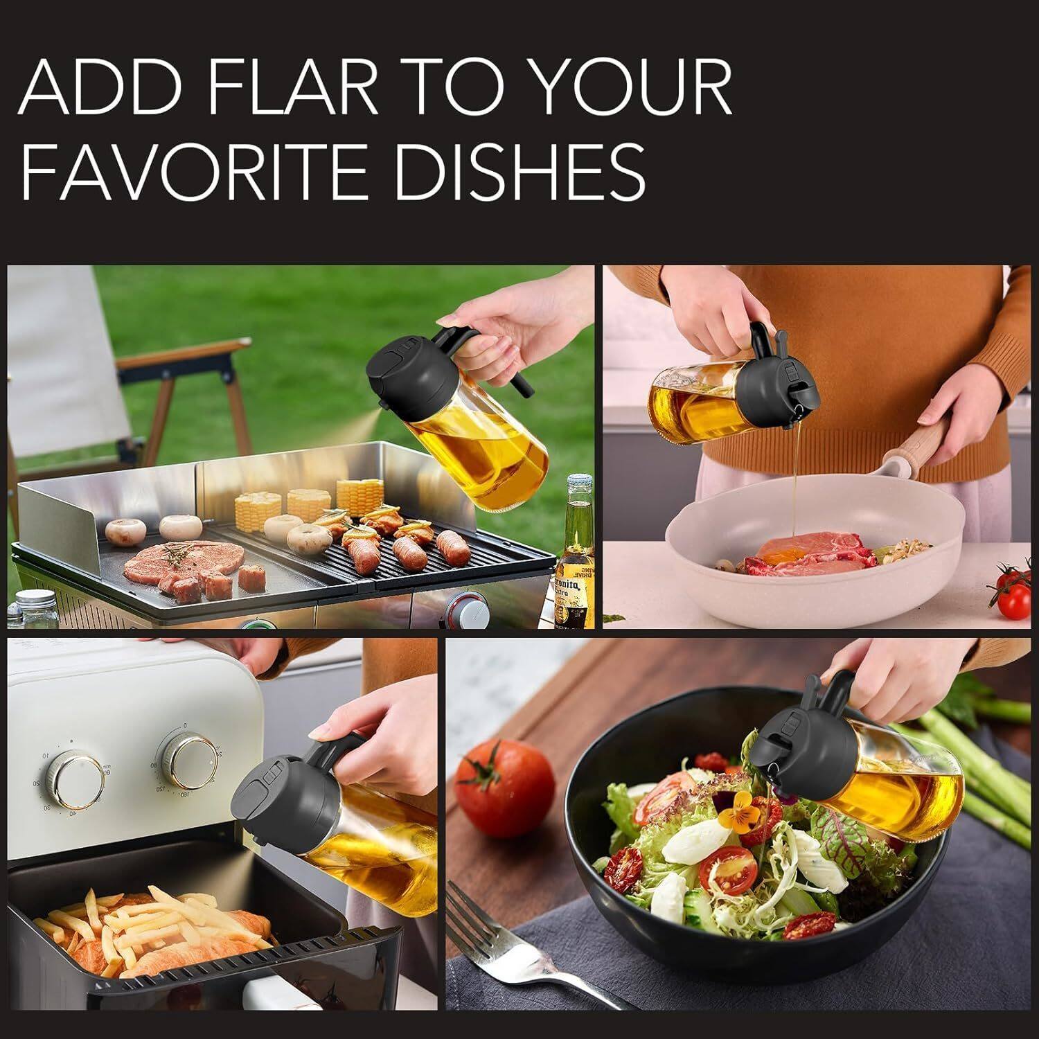 ADD FLAVOR TO YOUR FAVORITE DISHES