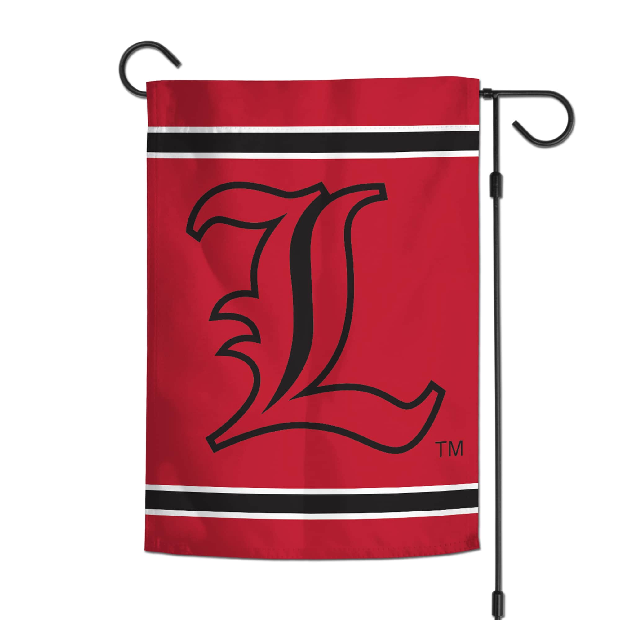 Alt View 1. WinCraft - Louisville Cardinals 12'' x 18'' Double-Sided Garden Flag - Multicolor.