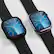 Alt View 5. Insignia™ - Bumper with Glass Screen Protector for Apple Watch 40/41mm - Black and Clear.