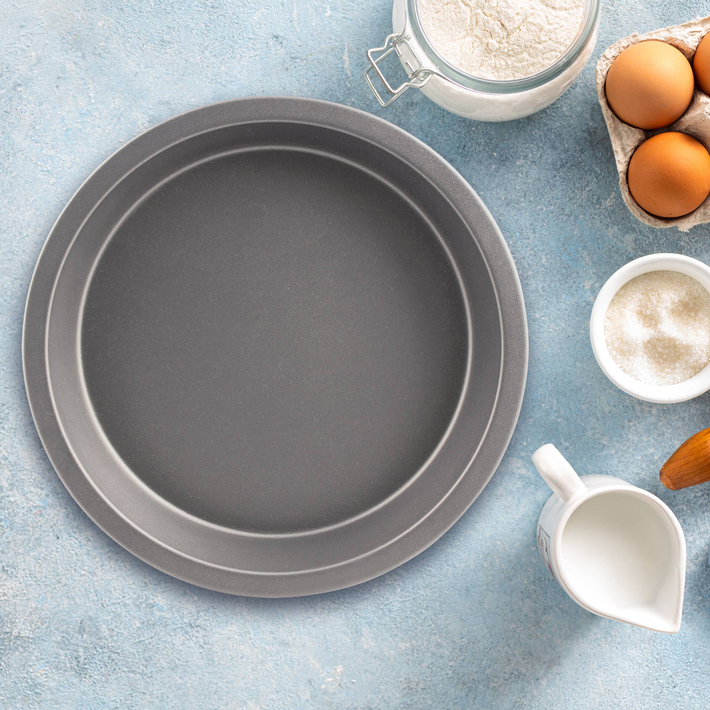 Alt View 2. Range Kleen - Range Kleen B07RC Nonstick Round Cake Pan, 9 Inch - Alluring grey color.