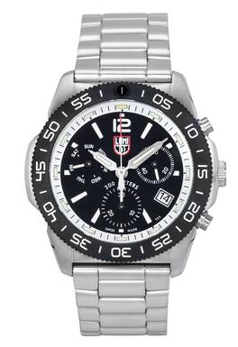 Luminox - Pacific Diver Chronograph Stainless Steel Dial Quartz XS.3141.M 200M Men's Watch - Black