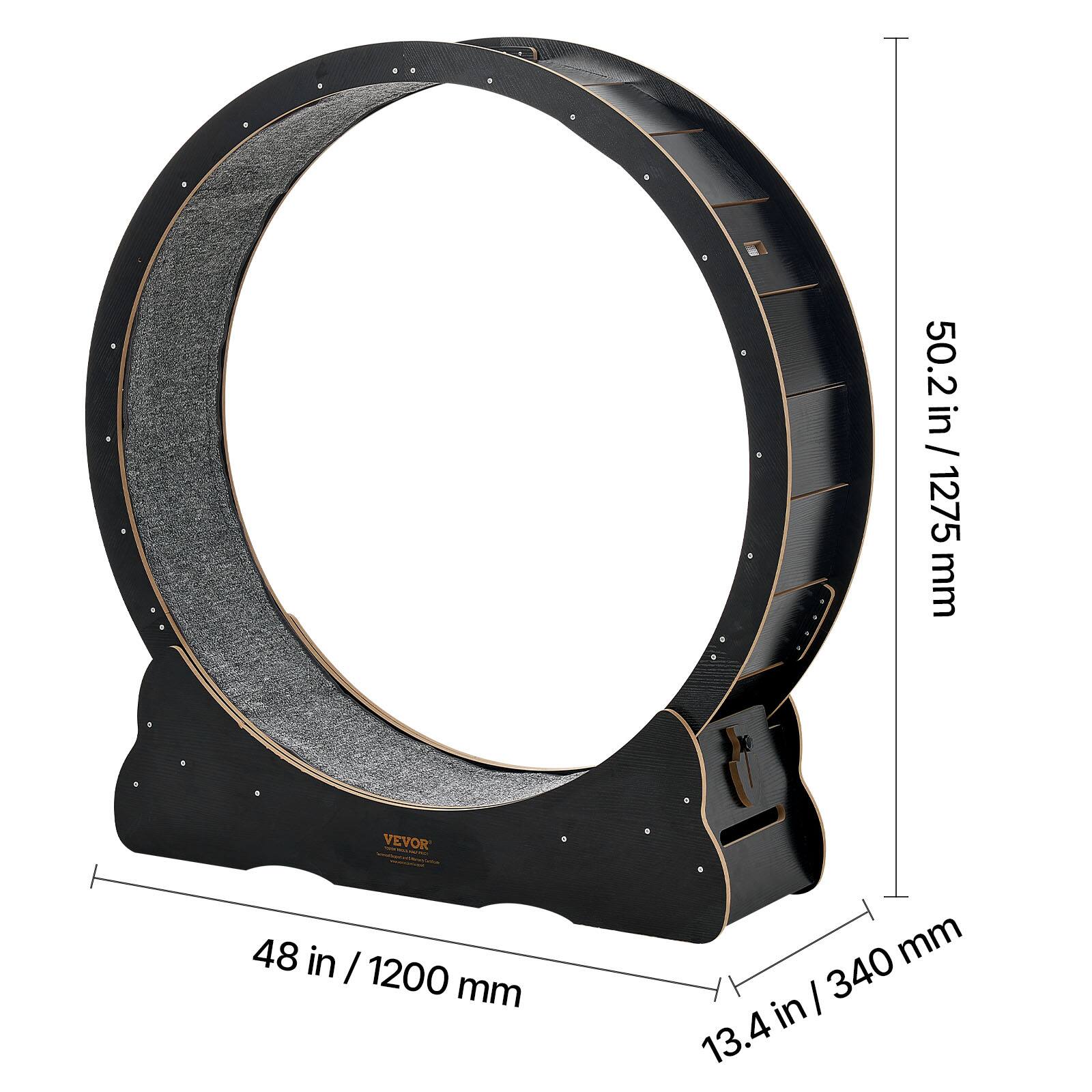 50.2 in / 1275 mm  
48 in / 1200 mm  
13.4 in / 340 mm