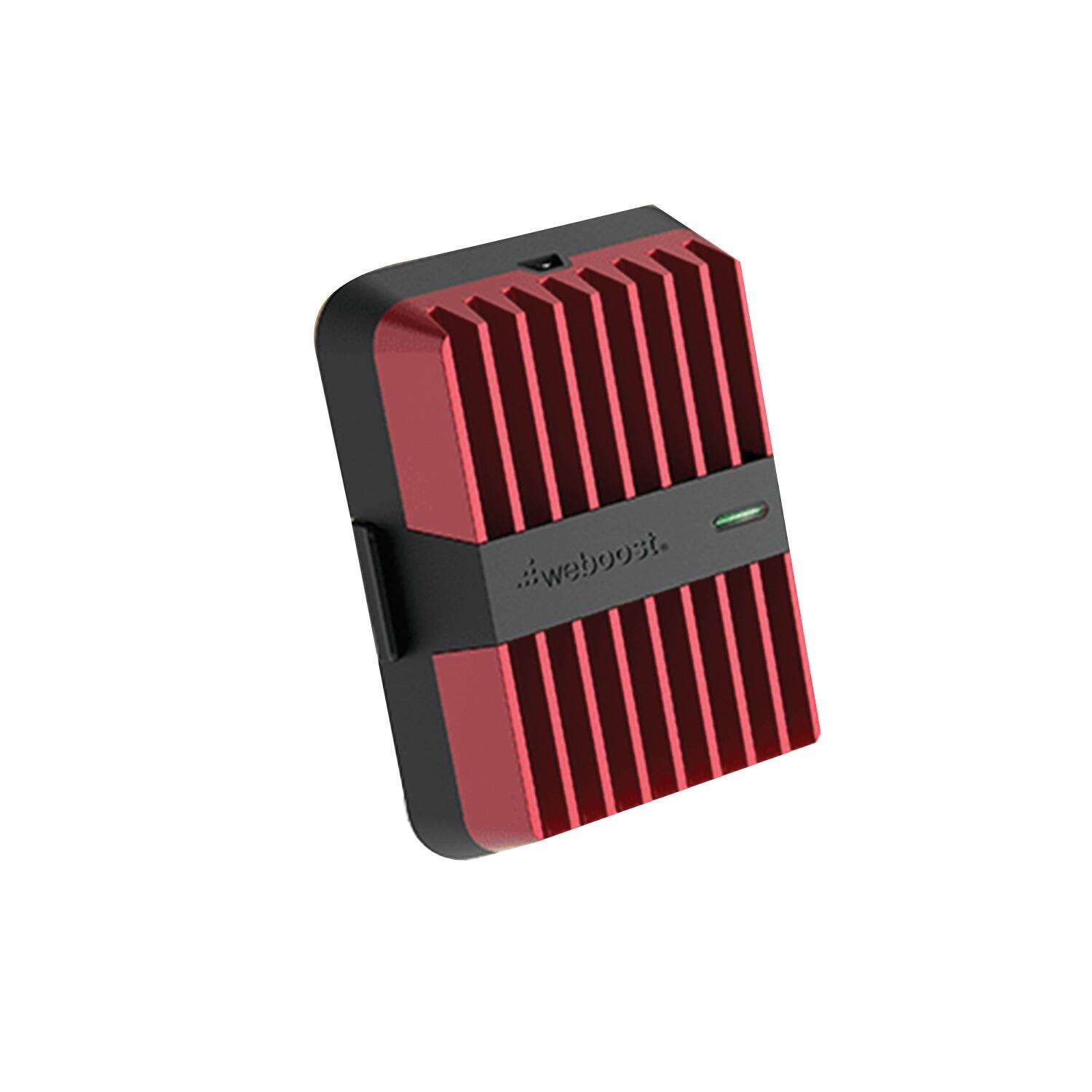 Alt View 1. weBoost - Drive Reach OTR Fleet In-Vehicle Cellular Signal Booster Kit 5G 471254 - Red.