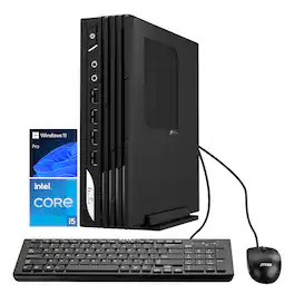 MSI - PRO DP21 Business Desktop - Intel Core i5-13400 with 64GB RAM – 2TB SSD - Wired Keyboard & Mouse - Windows 11 Pro - Black