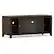 Back. Simpli Home - Cosmopolitan 48W Low TV Stand with Sliding Glass Doors - Mahogany Brown.