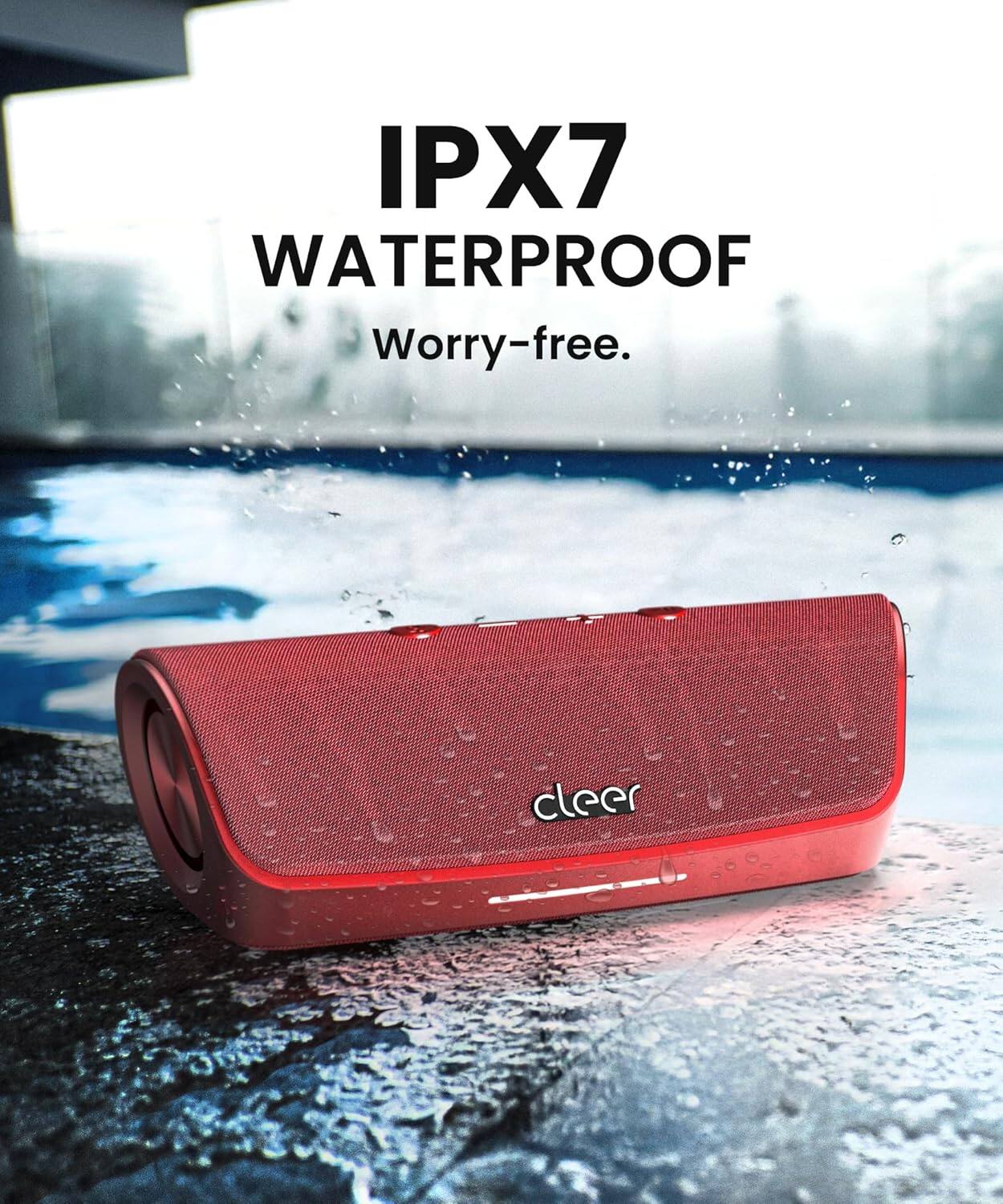 IPX7  
WATERPROOF  
Worry-free.  

cleer