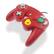 Back. Kitcheniva - Wired Controller Gamepad For Nintendo GameCube GC & Wii U Console - Red.