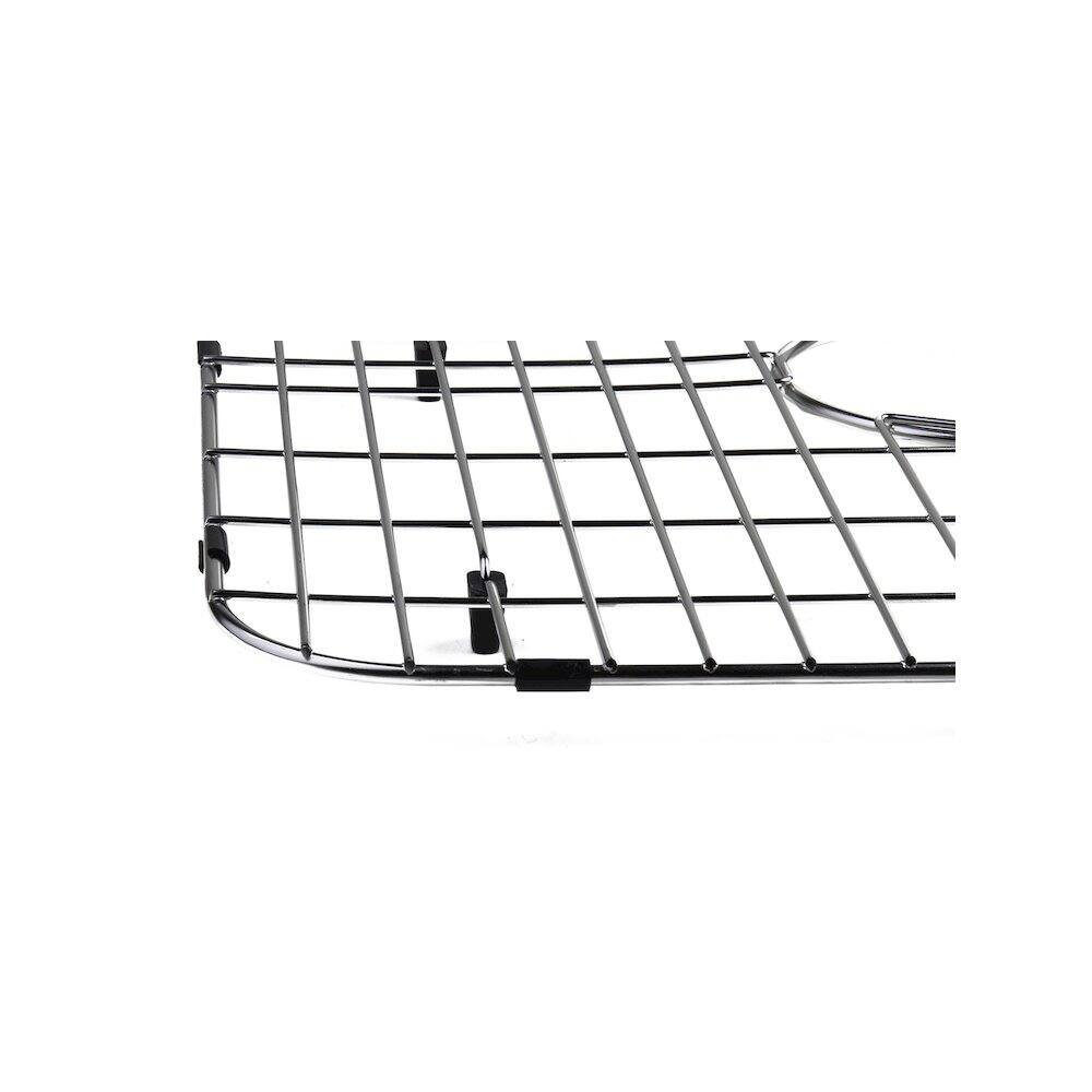 Back. Alfi - Solid Stainless Steel Kitchen Sink Grid - Stainless.