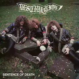 Destruction - Sentence of Death - US Cover - Bone - VINYL LP