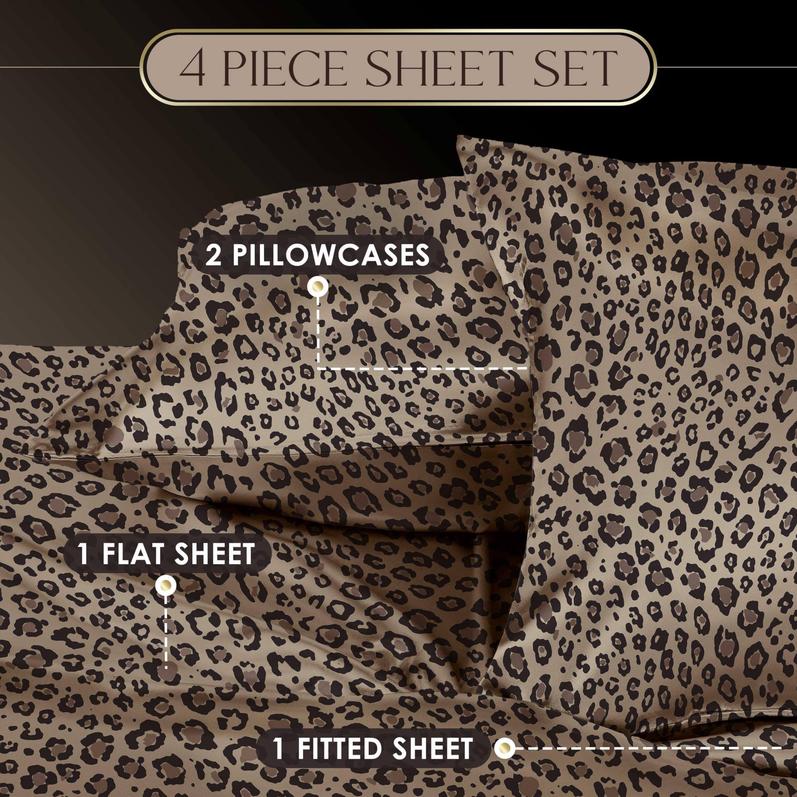 4 PIECE SHEET SET

2 PILLOWCASES

1 FLAT SHEET

1 FITTED SHEET