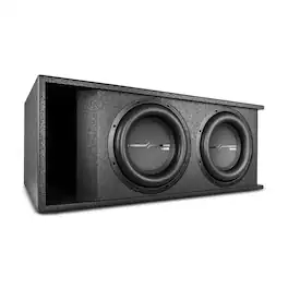 DS18 Audio - ZXI Dual 12" Loaded Ported Subwoofer Enclosure, 2000W RMS