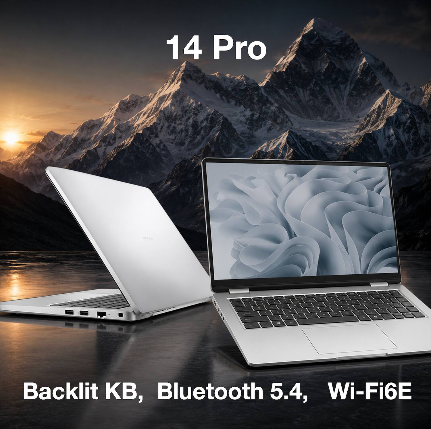 14 Pro

Backlit KB, Bluetooth 5.4, Wi-Fi6E